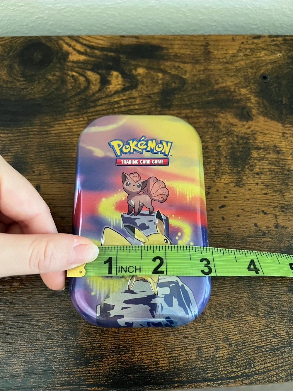 FREE WITH BUNDLE Pokemon Metal Tin Case Trading Cards Games
